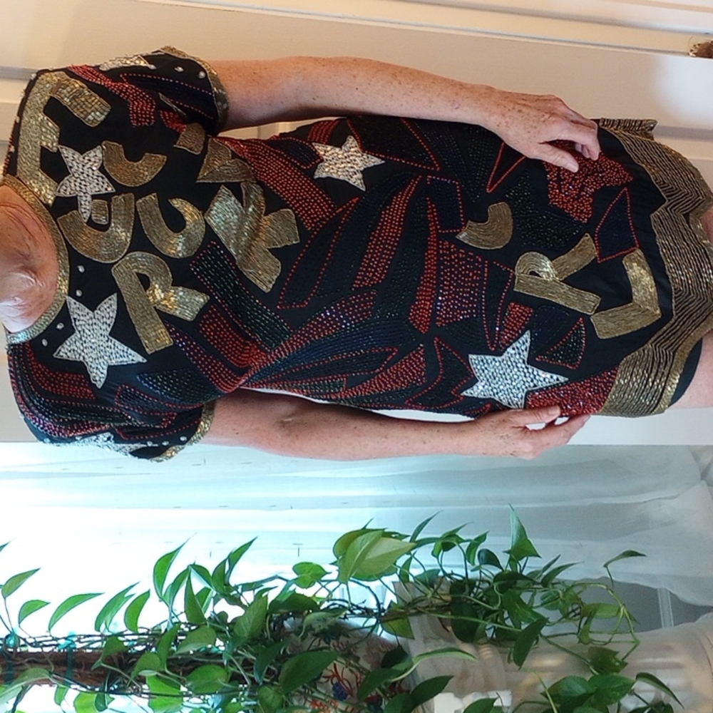 Royal Feelings Sequin Dress size XL - Picture 2 of 10